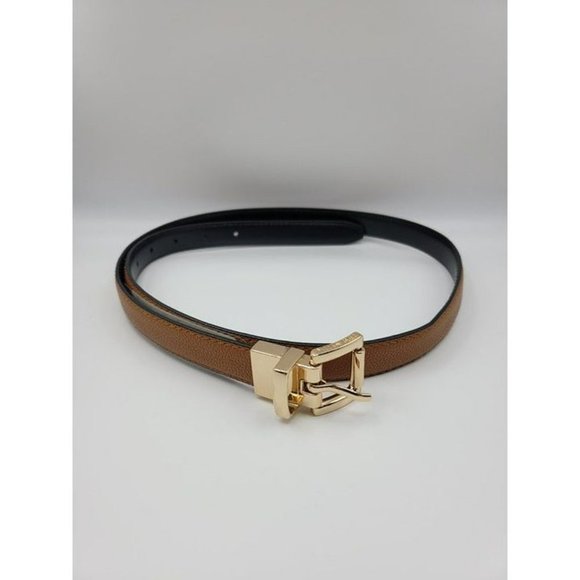 Steve Madden Accessories - Steve Madden Brown Belt with Gold Buckle